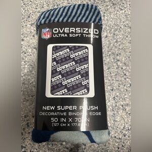 NFL Cowboys Ultra Soft Throw Blanket 50x70